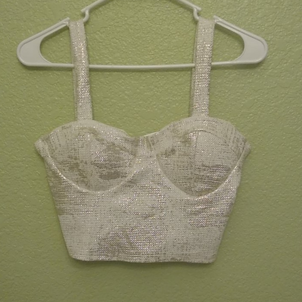 Charlotte Russe Crop Tank Top New With Tags